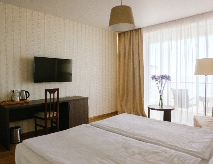 1-мест. (разм. в 2-мест.) станд. (вид на море) - Отель «Четыре Сезона» Новый Афон